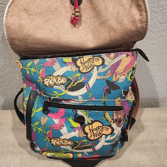 Sakroots Artist Circle Convertible Crossbody Backpack Shoulder Desert Spirit - Picture 6 of 10